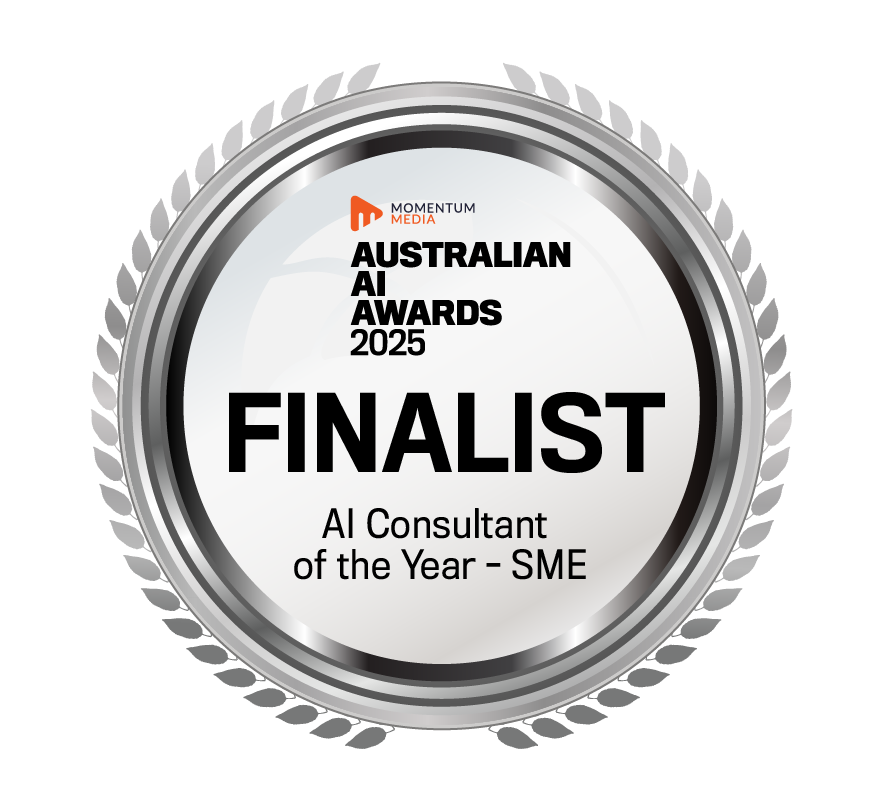 Australian AI Awards 2025 finalist — AI Consultant of the Year SME